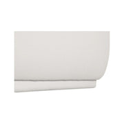 Moe’s Home Collection Marion Rectangular White Ottoman
