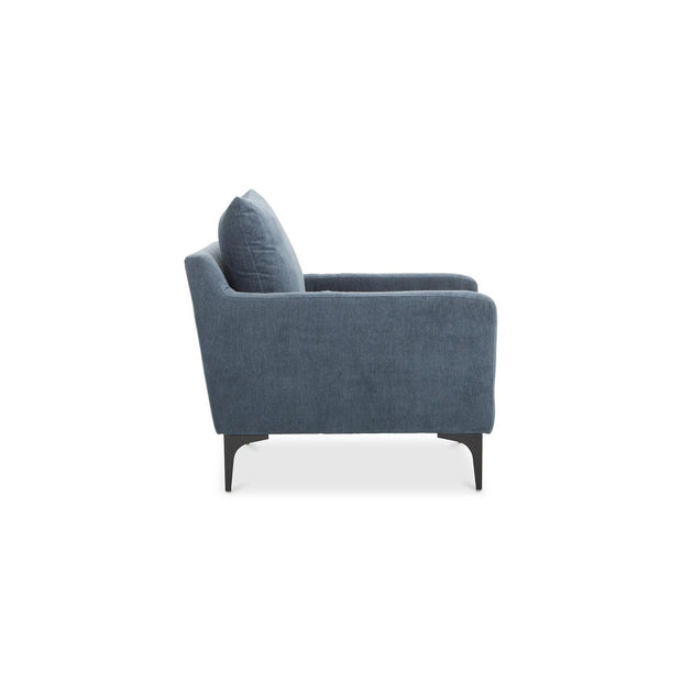 Moe's Home Collection Paris Blue Armchair