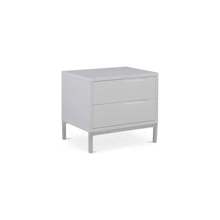 Moe's Home Collection Naples White End Table