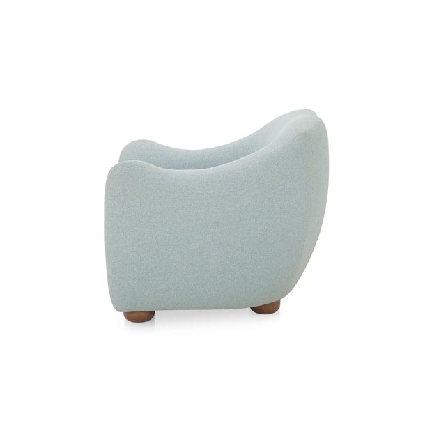 Moe's Home Collection Bria Light Blue Accent Chair
