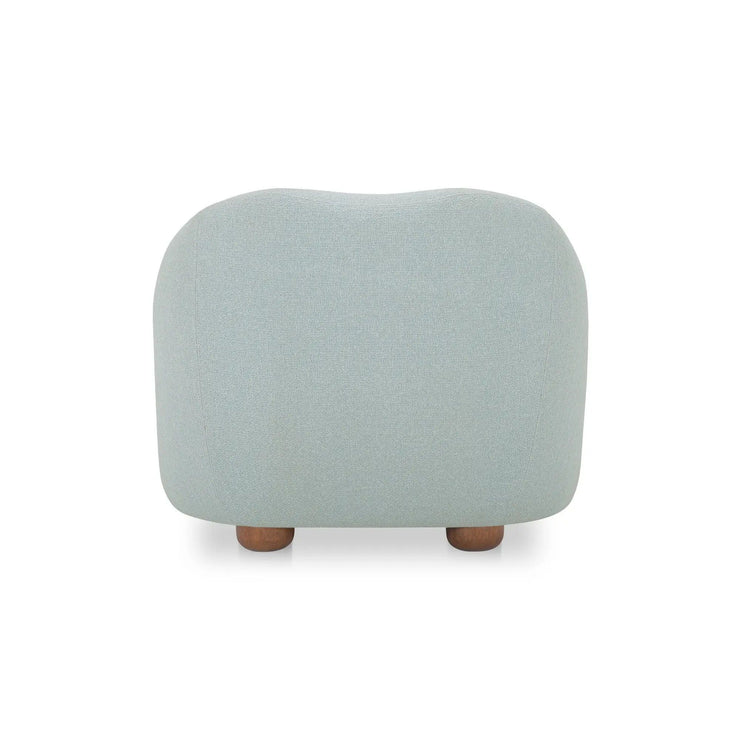 Moe's Home Collection Bria Light Blue Accent Chair