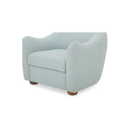 Moe's Home Collection Bria Light Blue Accent Chair