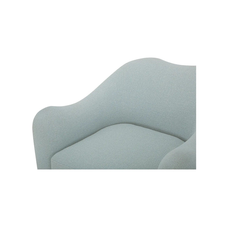 Moe's Home Collection Bria Light Blue Accent Chair