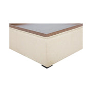 Moe’s Home Collection Montana Flecked Oat Storage Ottoman