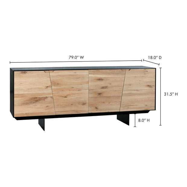 Moe's Home Collection Instinct Natural Sideboard