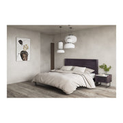 Moe's Home Collection Paloma Charcoal Grey King Bed