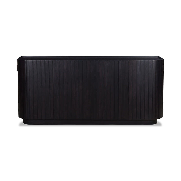 Moe's Home Collection Povera 4 Door Black Sideboard