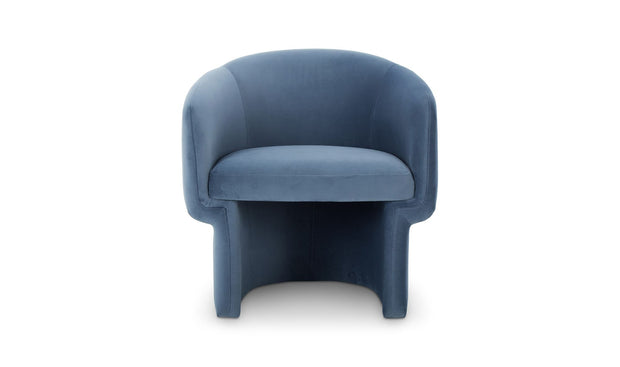 Moe's Home Collection Franco Dusted Blue Chair