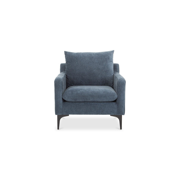 Moe's Home Collection Paris Blue Armchair