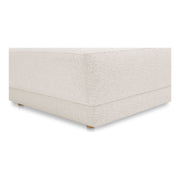 Moe’e Home Collection Bryn Oyster Boucle Velvet Chaise