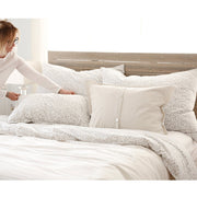 Pom Pom at Home June Ocean & Grey Floral Duvet Cover and Pillow Shams ~ Available in Twin, Queen and King Sizes