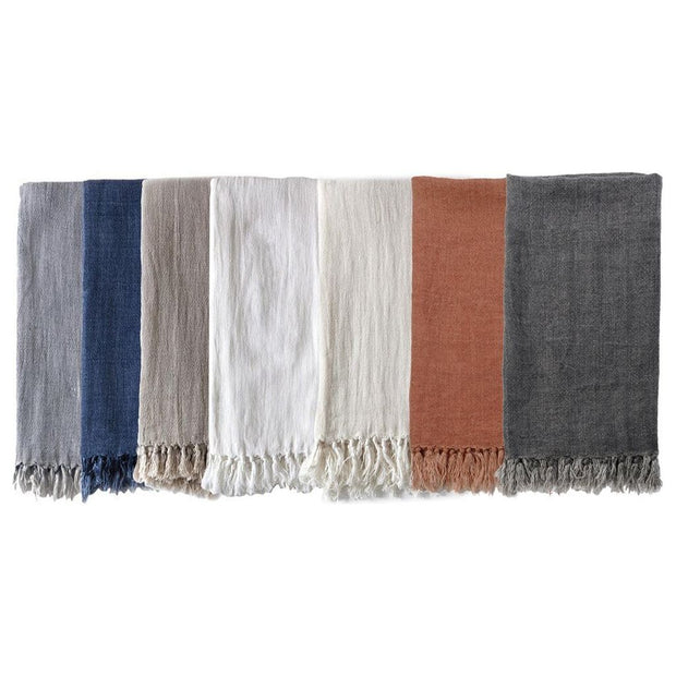 Pom Pom at Home Montauk Linen Blanket ~ Available in 7 Colors