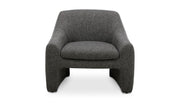 Moe's Home Collection Kenzie Shadowed Grey Accent Chair