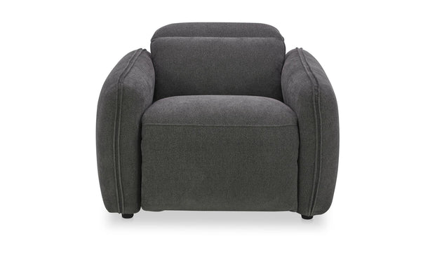 Moe's Home Collection Eli Dusk Grey Power Recliner Chair