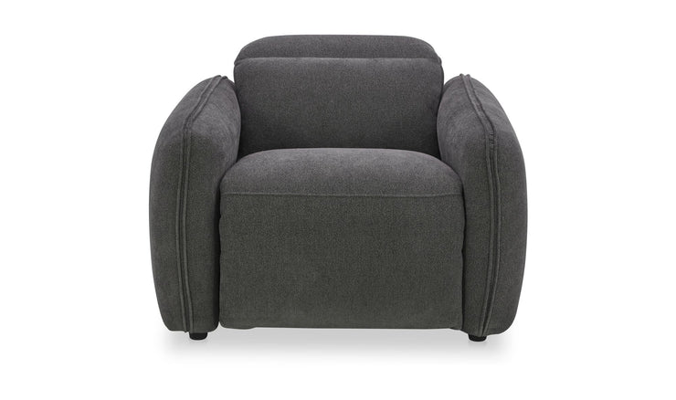 Moe's Home Collection Eli Dusk Grey Power Recliner Chair
