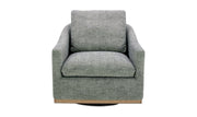 Moe's Home Collection Linden Slated Moss Swivel Chair