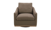 Moe's Home Collection Linden Soft Taupe Swivel Chair