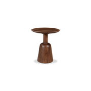 Moe's Home Nels Dark Brown Solid Acacia Wood End Table