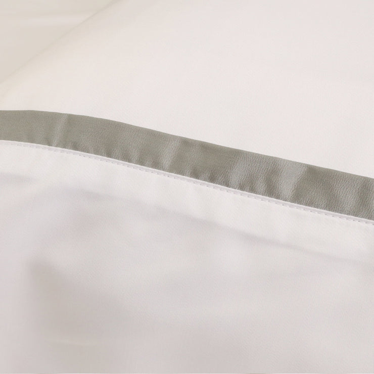 Pom Pom at Home Langston Bamboo Sateen Duvet Cover Set ~ Ocean Flange ~ Available in Twin, Queen and King Sizes