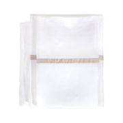 Pom Pom at Home Langston Bamboo Sateen Sheet Set ~ Sand Flange ~ Available in Twin, Queen and King Sizes