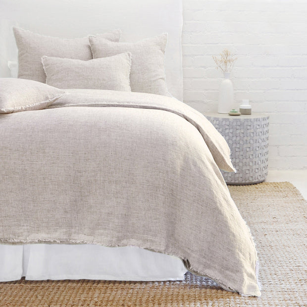 Pom Pom at Home Logan Terracotta Linen Duvet Cover and Pillow Shams ~ Available in Twin, Queen and King Sizes