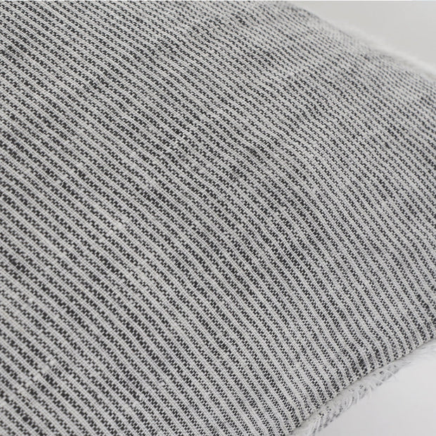 Pom Pom at Home Logan Charcoal Linen Duvet Cover and Pillow Shams ~ Available in Twin, Queen and King Sizes