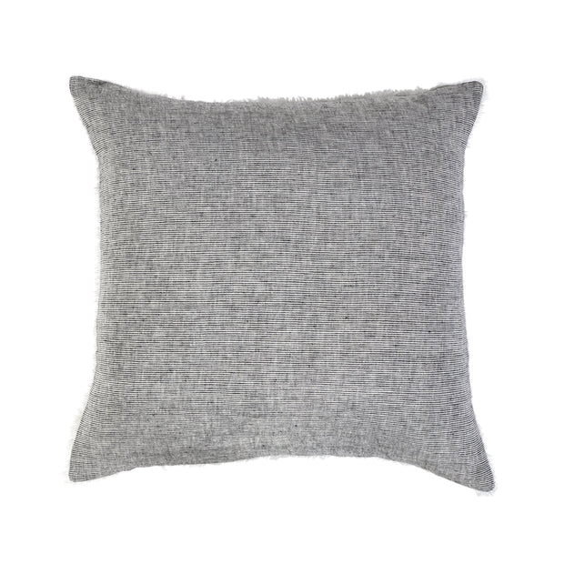 Pom Pom at Home Logan Charcoal Linen Duvet Cover and Pillow Shams ~ Available in Twin, Queen and King Sizes