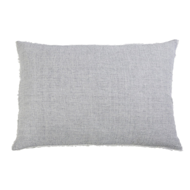 Pom Pom at Home Logan Navy Linen Duvet Cover and Pillow Shams ~ Available in Twin, Queen and King Sizes