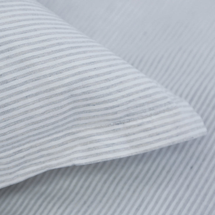 Pom Pom at Home Luke Light Blue Striped Duvet Cover and Pillow Shams ~ Available in Twin, Queen and King Sizes