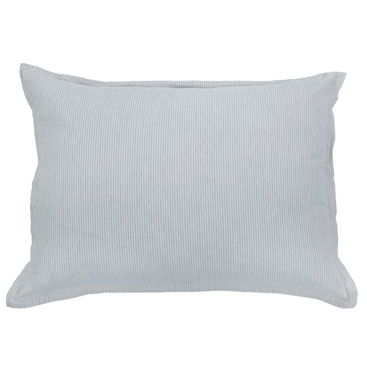 Pom Pom at Home Luke Light Blue Striped Duvet Cover and Pillow Shams ~ Available in Twin, Queen and King Sizes
