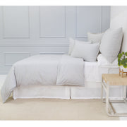 Pom Pom at Home Luke Light Blue Striped Duvet Cover and Pillow Shams ~ Available in Twin, Queen and King Sizes