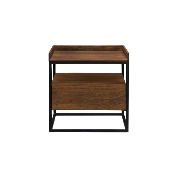 Moe's Home Collection Vancouver Solid Acacia Side Table