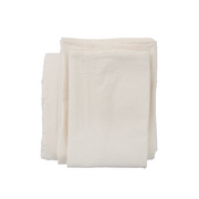 Pom Pom at Home Mateo Greige Crinkled Cotton Sheet Set ~ Available in Twin, Queen and King Sizes