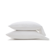 Pom Pom at Home Mateo White Crinkled Cotton Sheet Set ~ Available in Twin, Queen and King Sizes