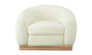 Moe's Home Collection Marlowe Cream Lounge Chair