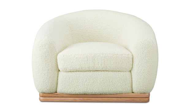 Moe's Home Collection Marlowe Cream Lounge Chair