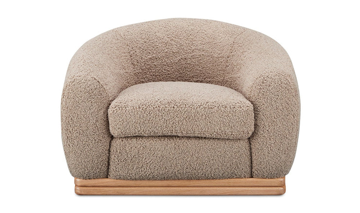 Moe's Home Collection Marlowe Taupe Lounge Chair