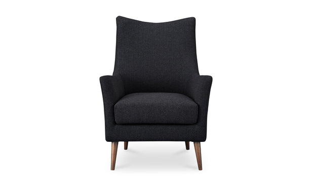 Moe's Home Collection Fisher Charcoal Armchair