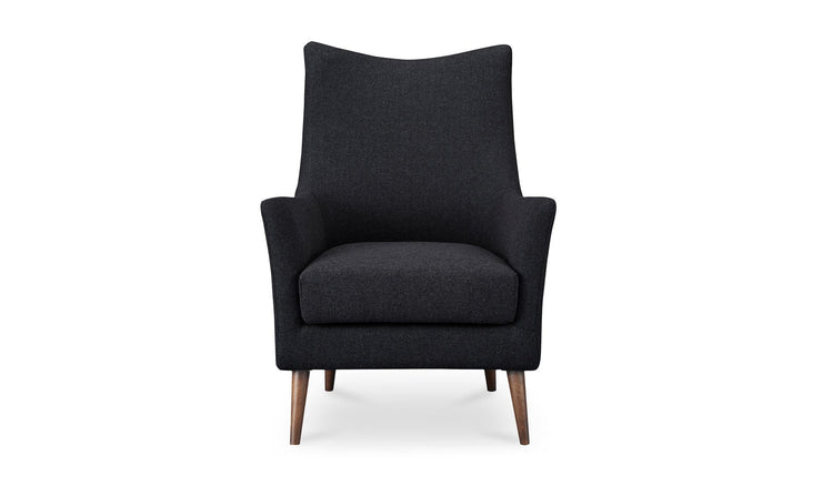 Moe's Home Collection Fisher Charcoal Armchair