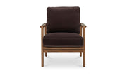 Moe's Home Collection Fearne Dark Brown Accent Chair