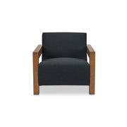 Moe's Home Collection Garnet Charcoal Lounge Chair