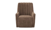 Moe's Home Collection Bowie Cool Brown Swivel Chair