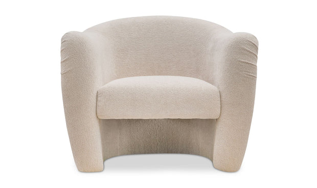 Moe's Home Collection Domino Beige Accent Chair