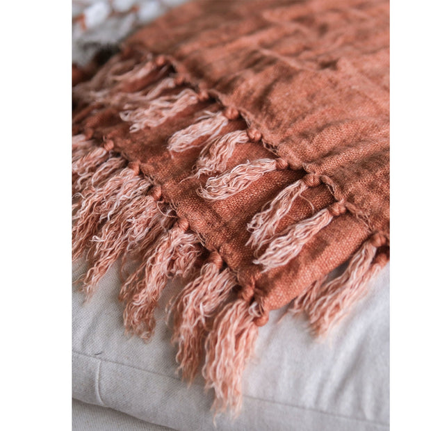 Pom Pom at Home Montauk Linen Blanket ~ Available in 7 Colors