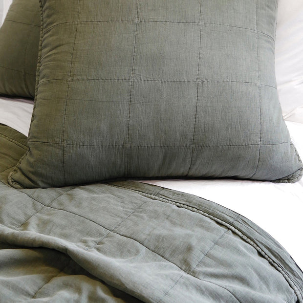 Pom Pom at Home Antwerp Moss Coverlet