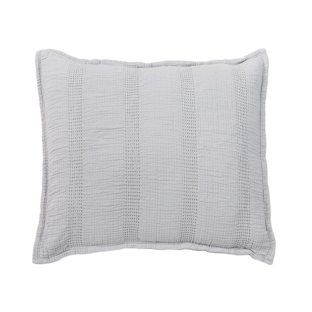 Pom Pom at Home Nantucket Grey Matelasse Coverlet and Pillow Shams ~ Available in Twin, Queen and King Sizes