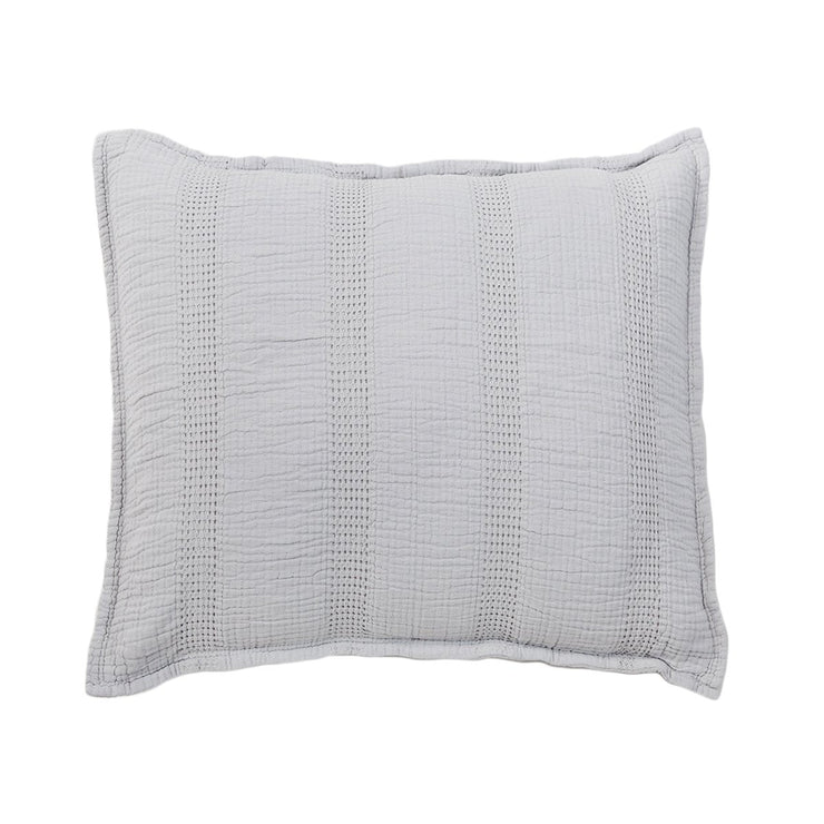 Pom Pom at Home Nantucket Grey Matelasse Coverlet and Pillow Shams ~ Available in Twin, Queen and King Sizes