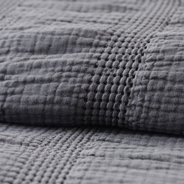 Pom Pom at Home Nantucket Midnight Matelasse Coverlet and Pillow Shams ~ Available in Twin, Queen and King Sizes