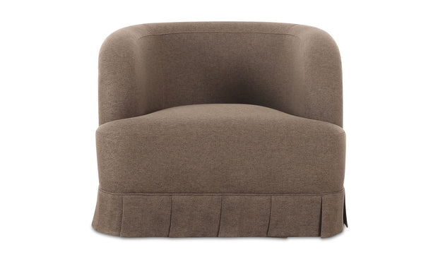 Moe's Home Collection Maren Brown Swivel Chair