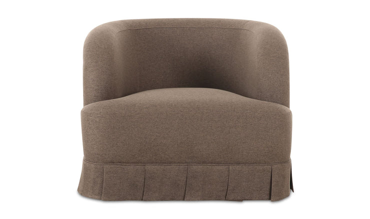 Moe's Home Collection Maren Brown Swivel Chair